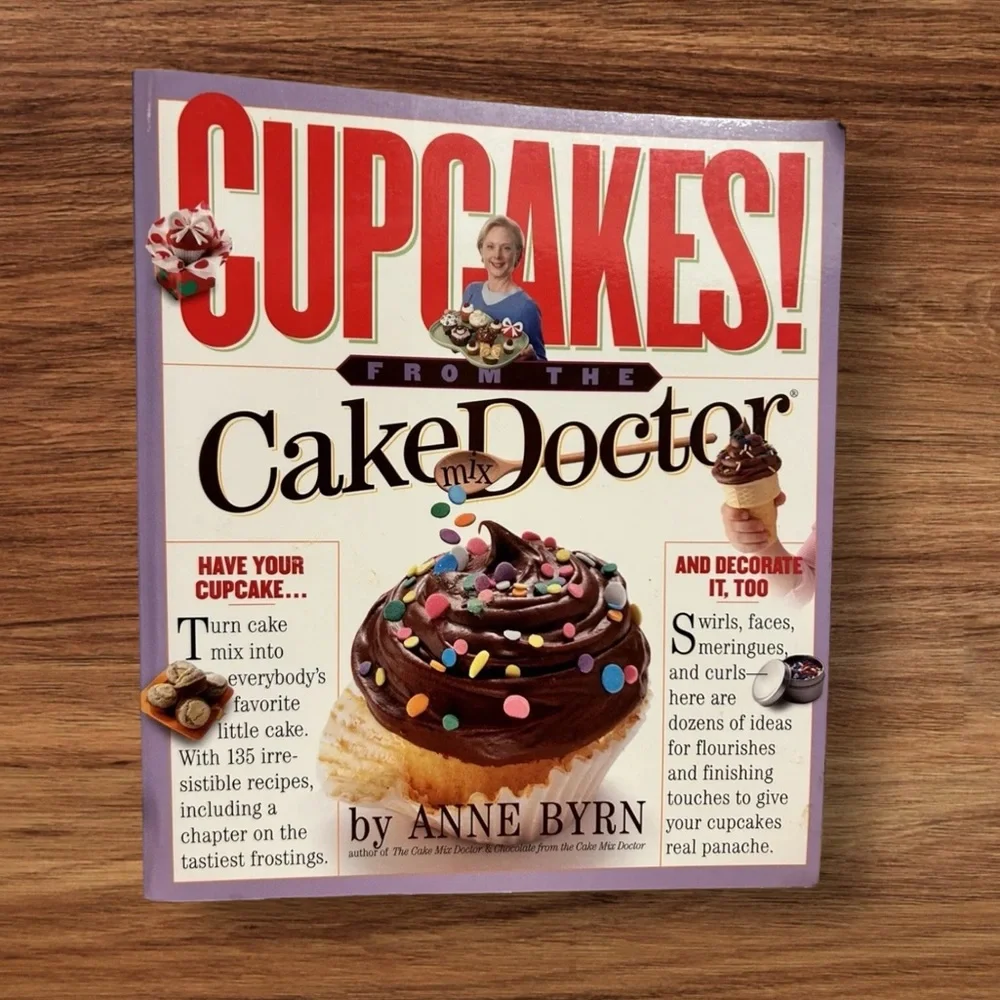 Lot of 2 Baking Cookbooks Cupcakes From The Cake Doctor Nestle Classic Recipes